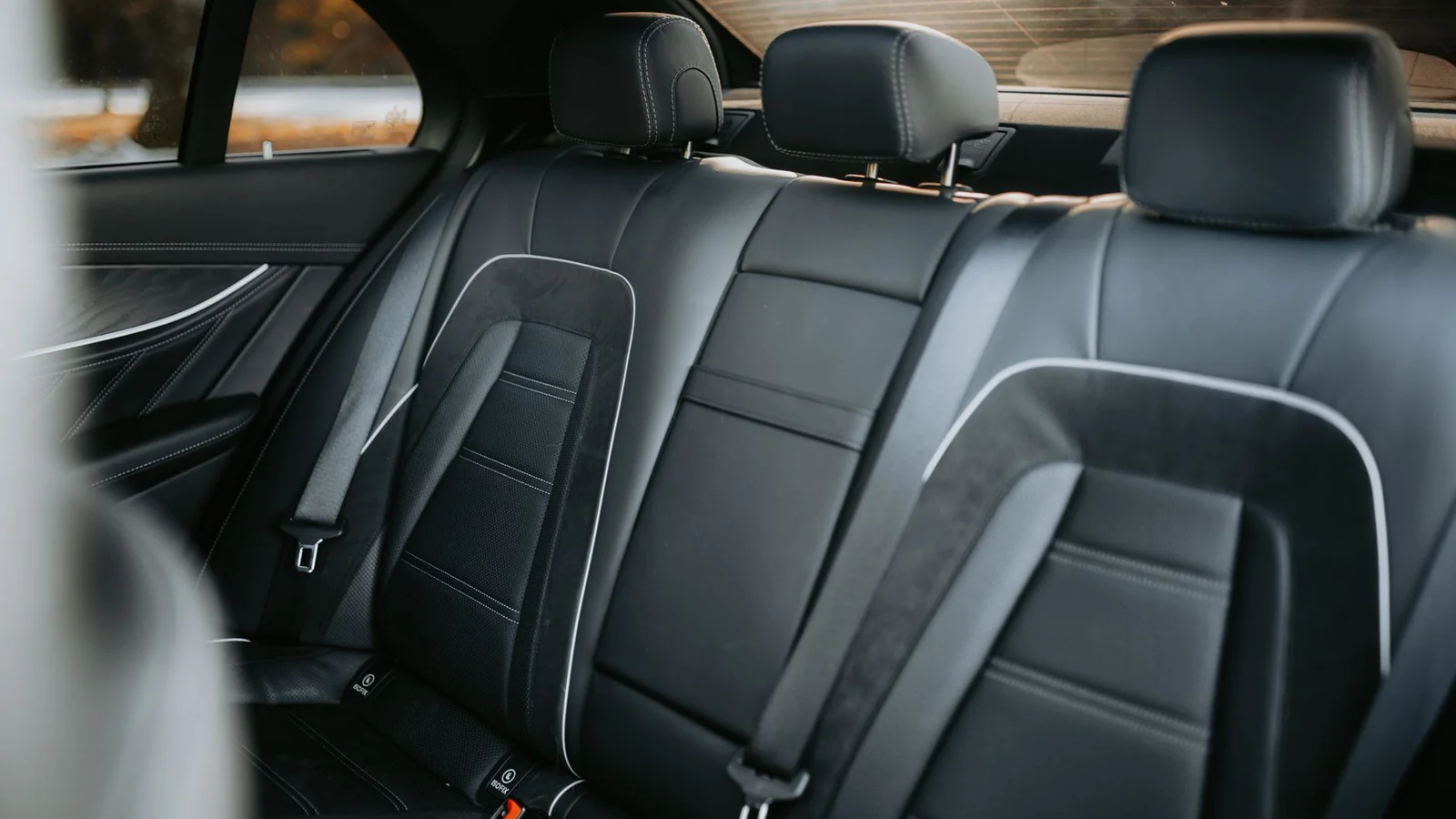 A calm, quiet car cabin interior